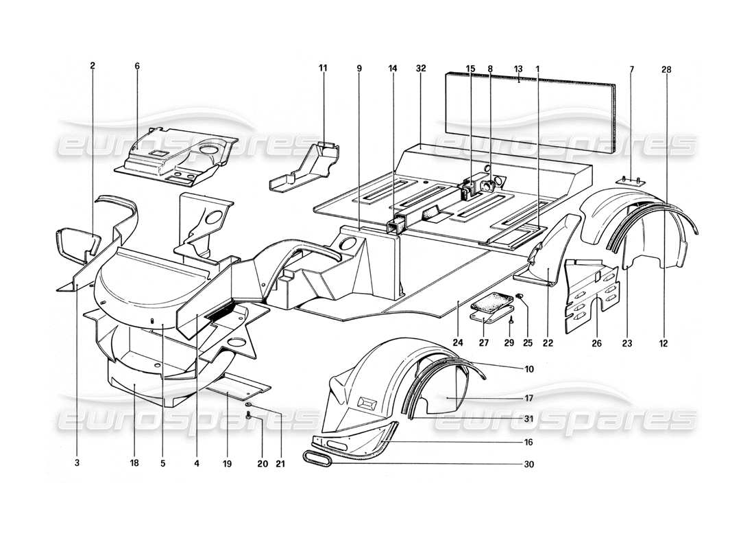 teilediagramm mit der teilenummer 60838500