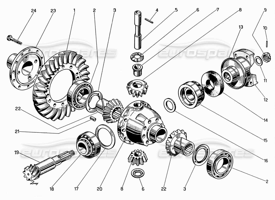 teilediagramm mit der teilenummer 94625