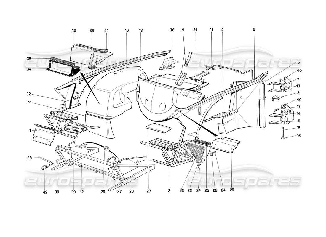 teilediagramm mit der teilenummer 60643500
