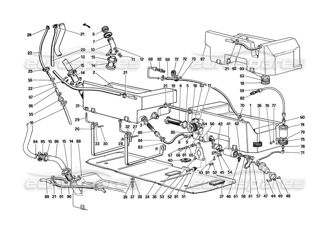 teilediagramm mit der teilenummer 12174790