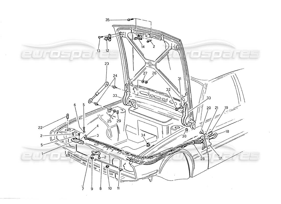 teilediagramm mit der teilenummer 53451330