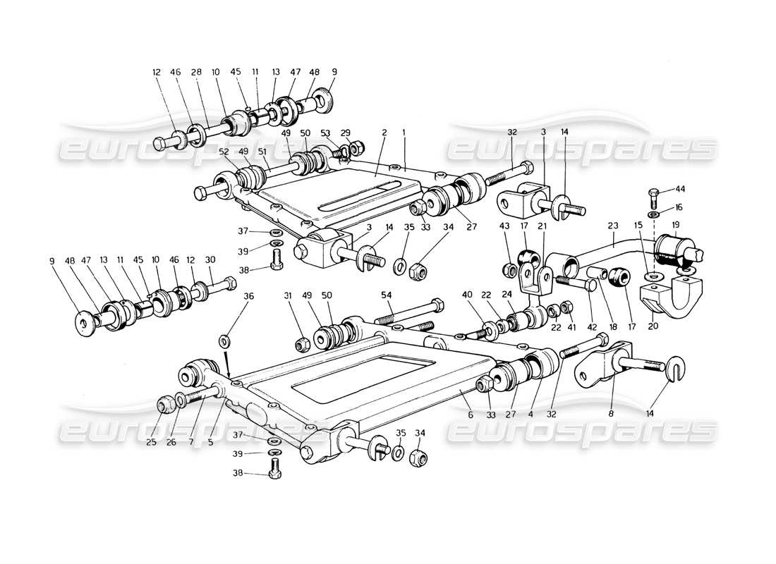 teilediagramm mit der teilenummer 101054