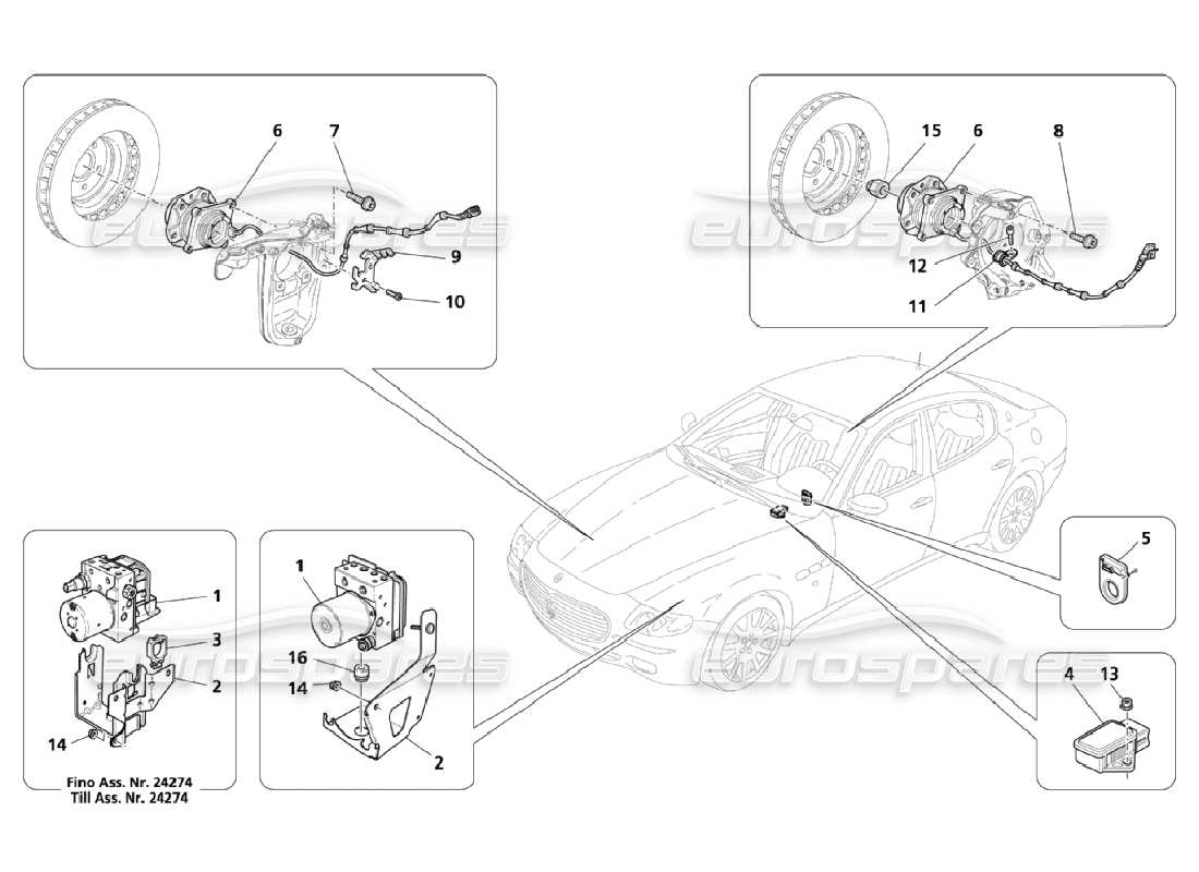 teilediagramm mit der teilenummer 203135