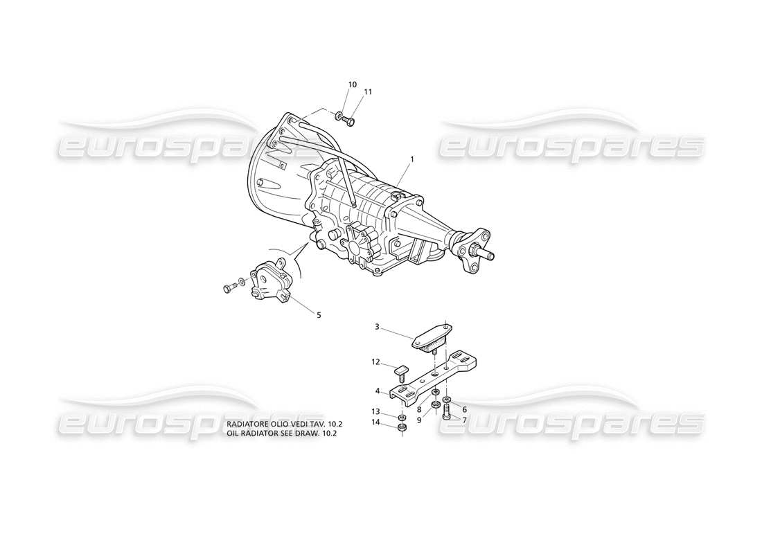 maserati qtp v6 evoluzione automatische übertragung teilediagramm