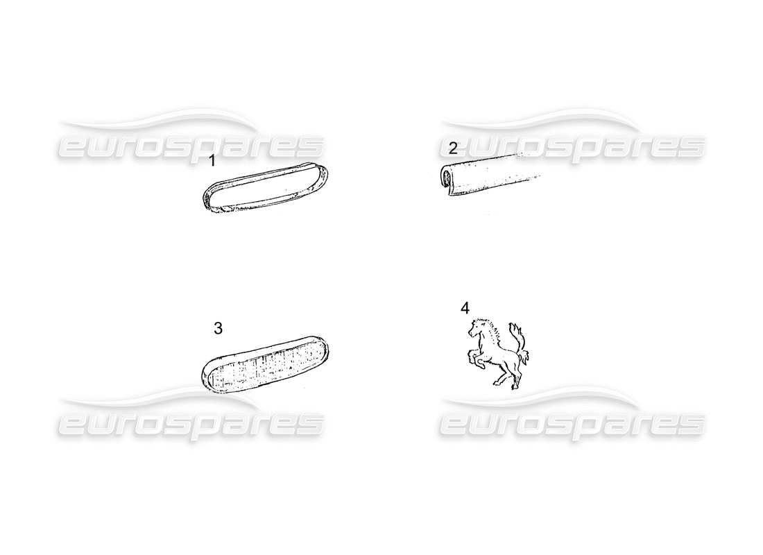 ferrari 250 gt (coachwork) teilediagramm des frontgrills