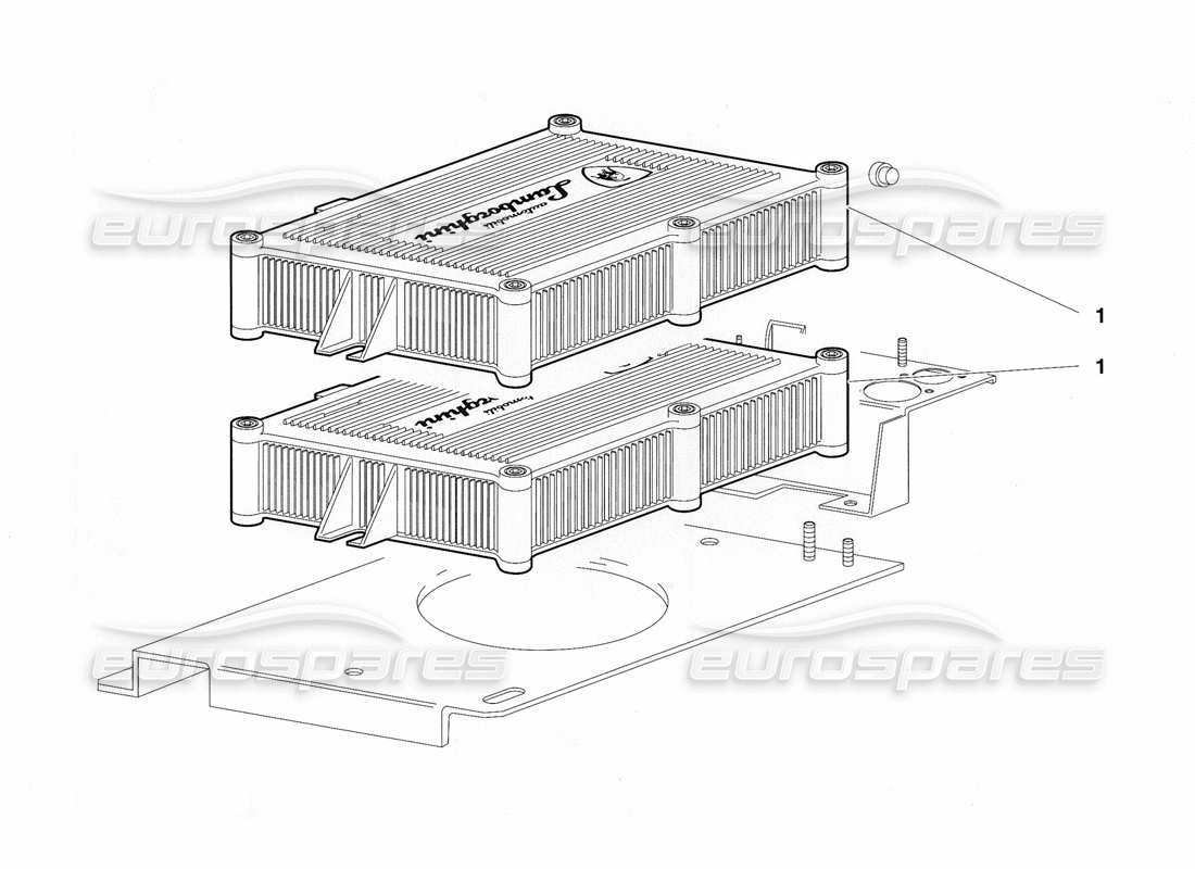 lamborghini diablo vt (1994) elektronische einspritzeinheiten (gültig für usa-version – april 1994) teilediagramm