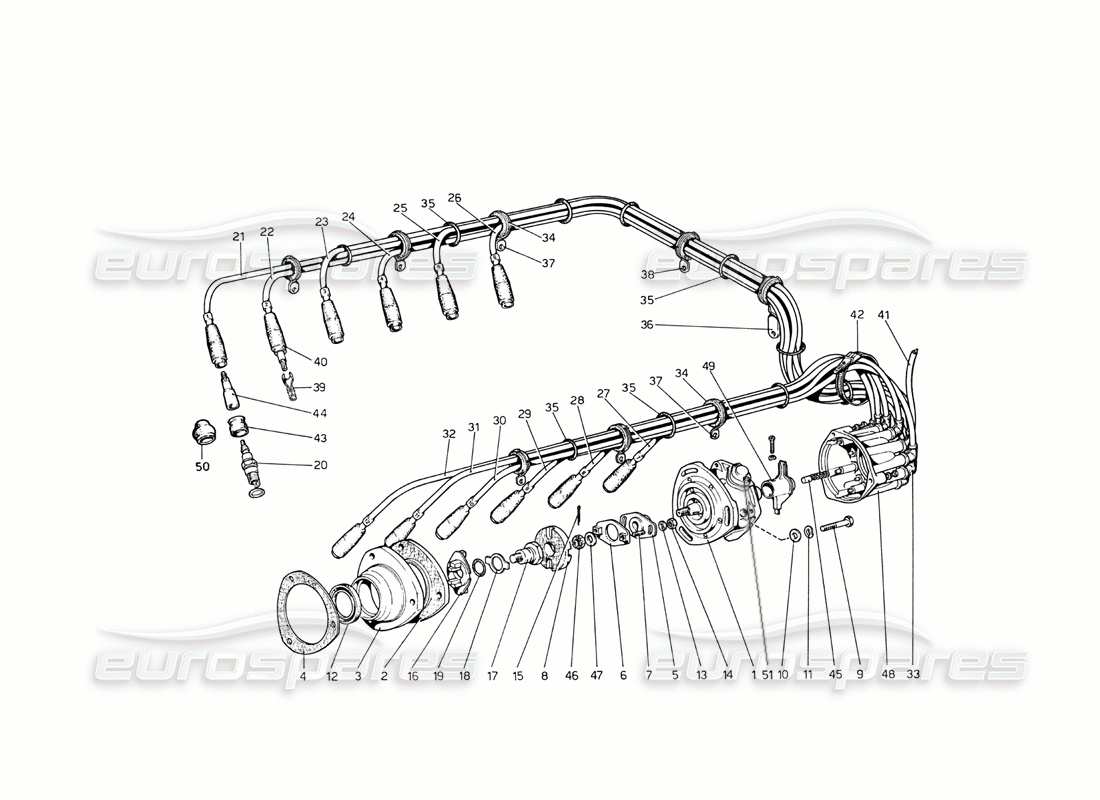 teilediagramm mit der teilenummer fht006