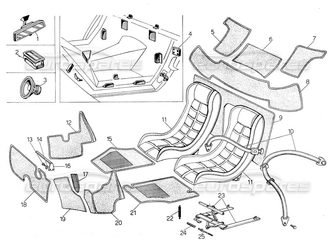 teilediagramm mit der teilenummer 007090009