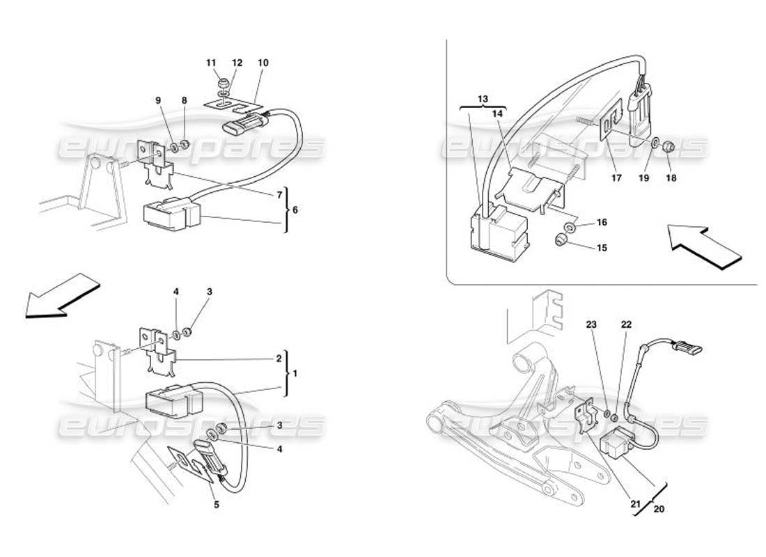 teilediagramm mit der teilenummer 232676