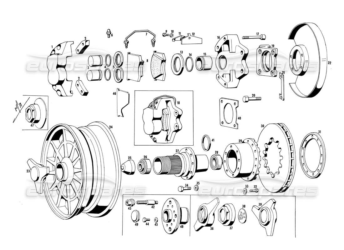 teilediagramm mit der teilenummer 115 fa 65809