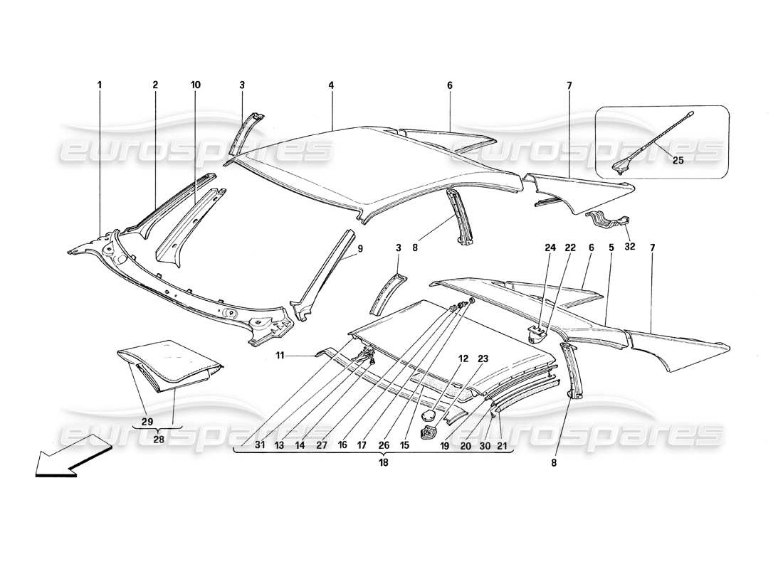 teilediagramm mit der teilenummer 143764