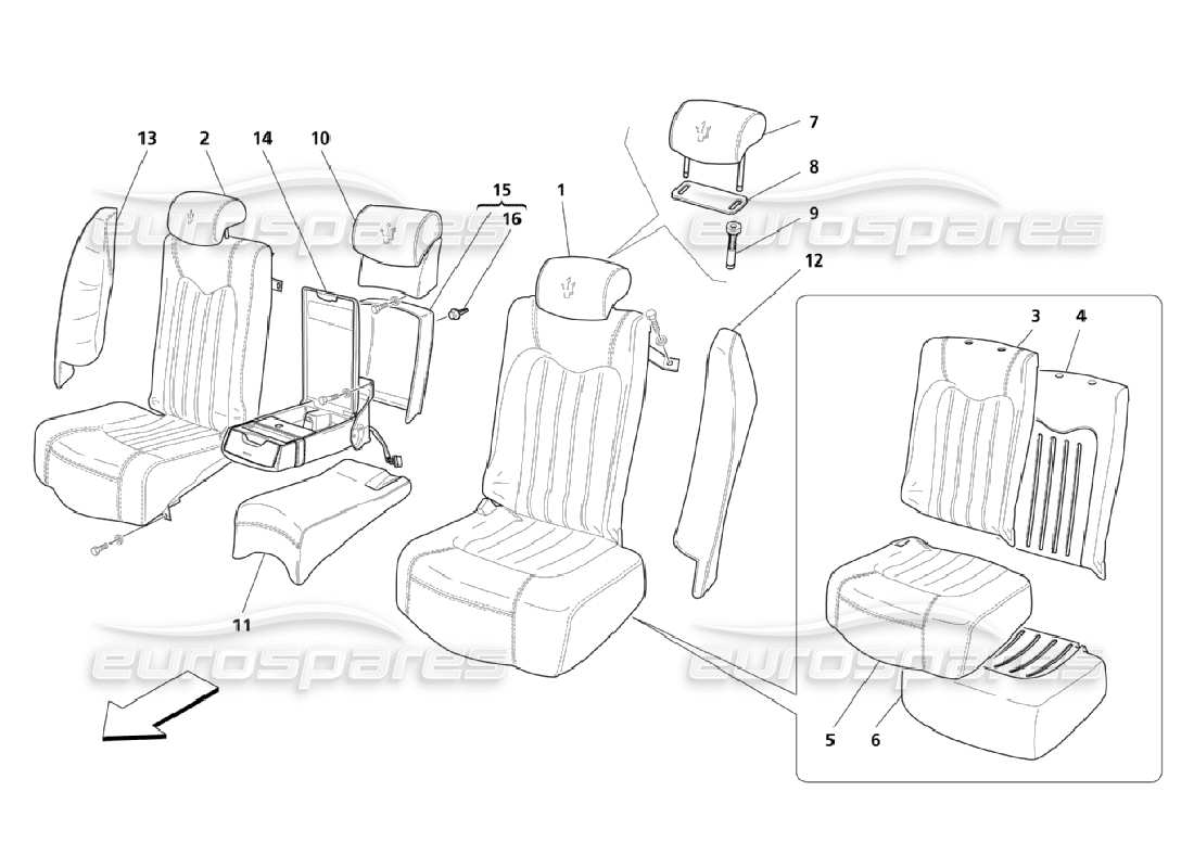 teilediagramm mit der teilenummer 980139396