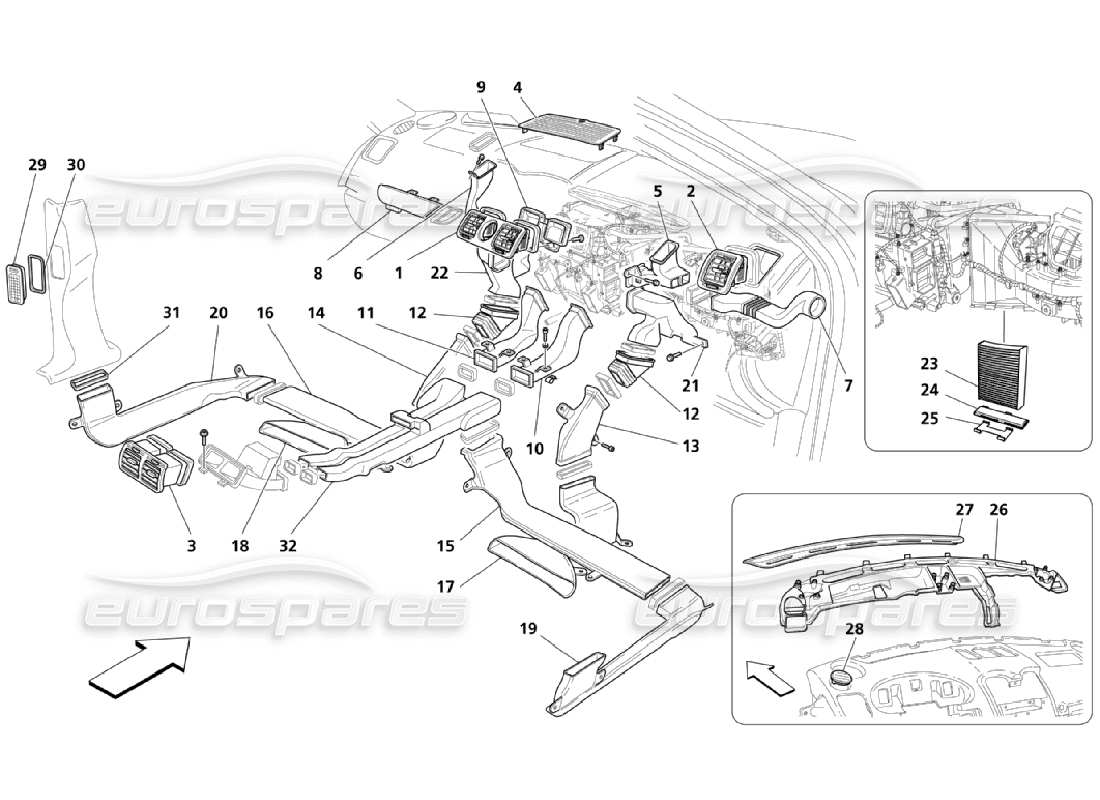 teilediagramm mit der teilenummer 66855200