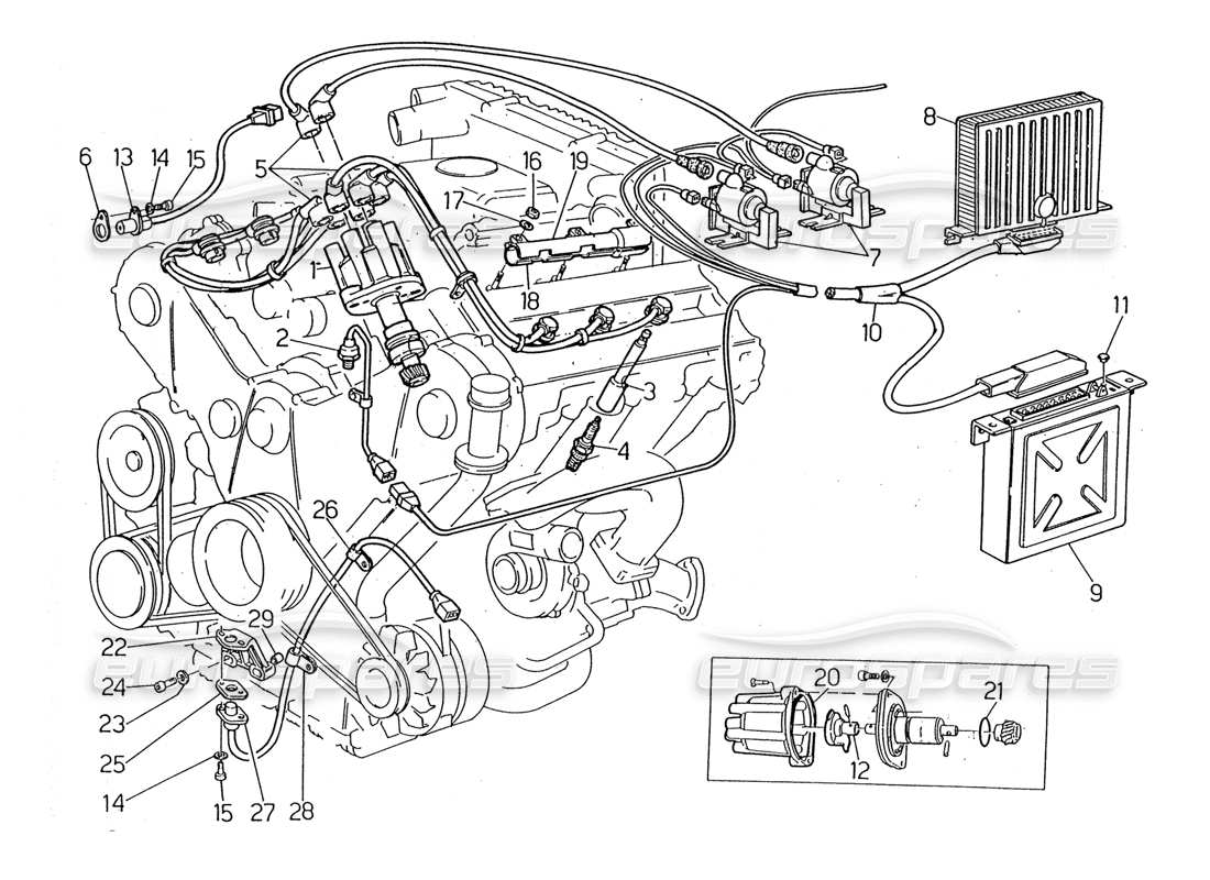teilediagramm mit der teilenummer 313220222