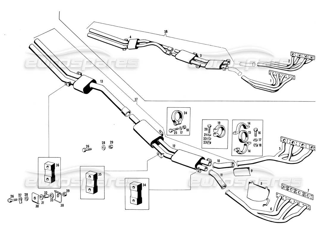 part diagram containing part number 115 cm 64186