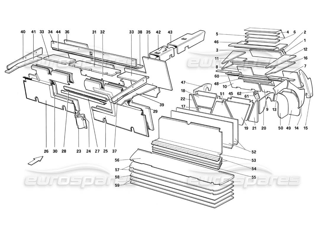 teilediagramm mit der teilenummer 60985000