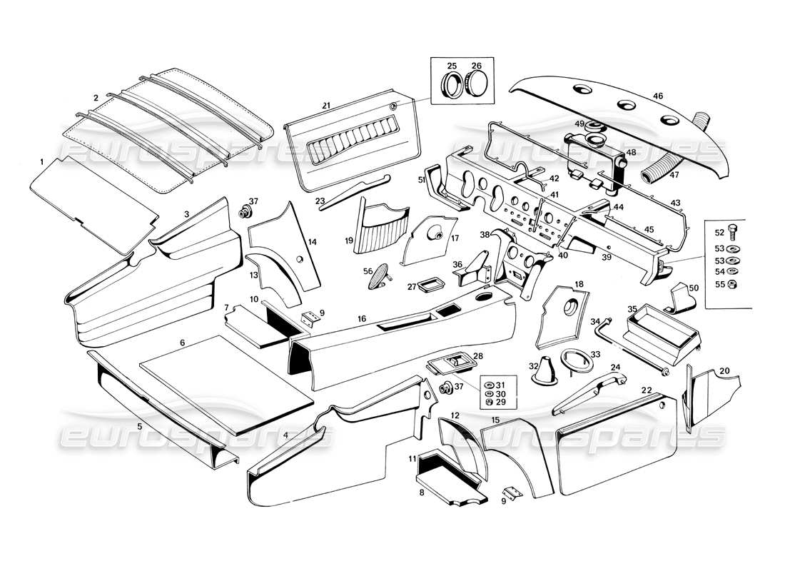 teilediagramm mit teilenummer 115 bf 65524