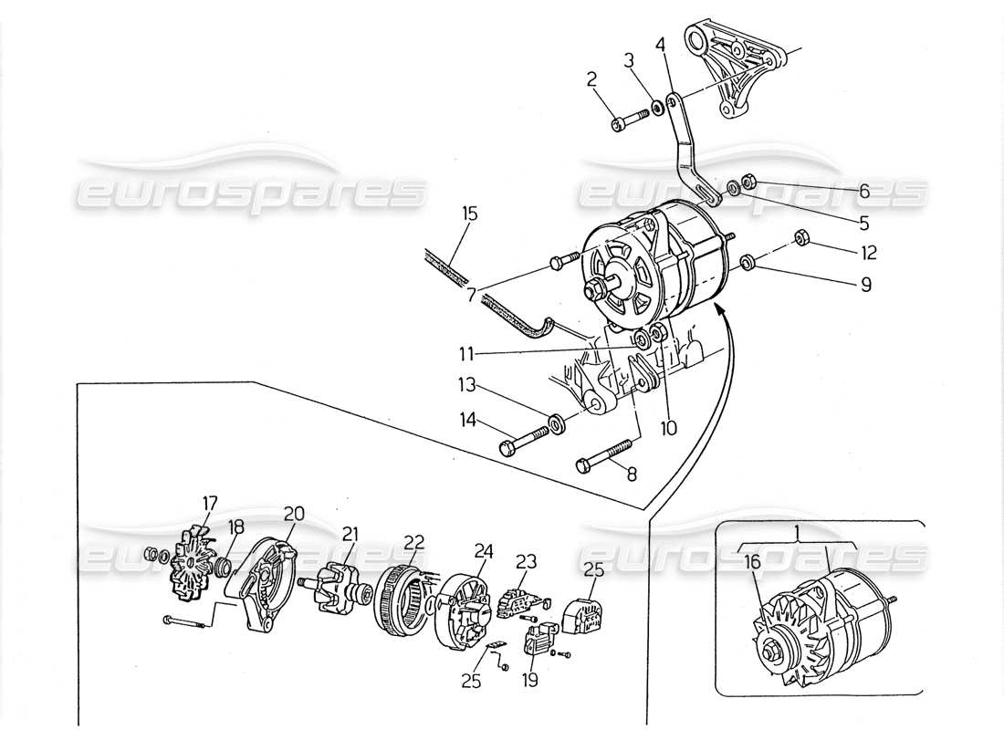 teilediagramm mit der teilenummer 313050418