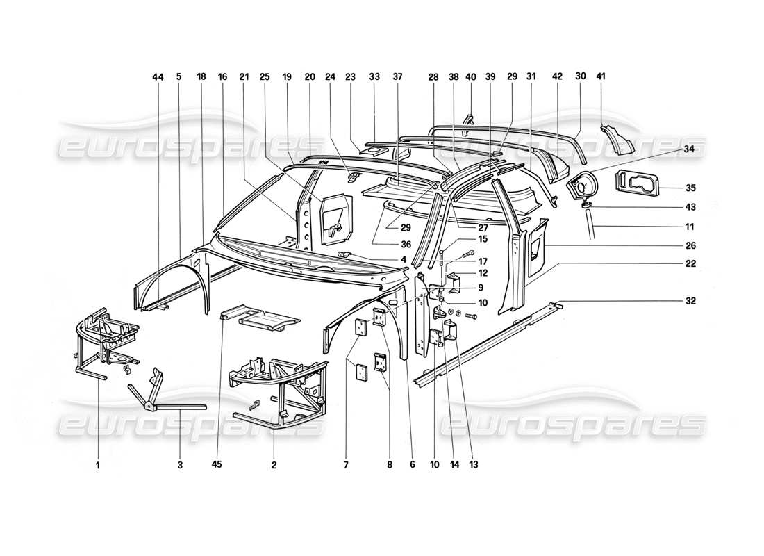 teilediagramm mit der teilenummer 61485000