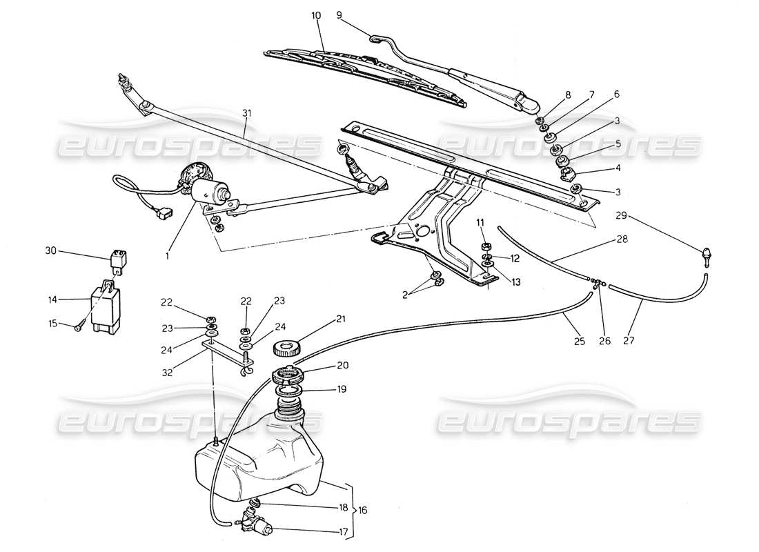 teilediagramm mit der teilenummer 313320115