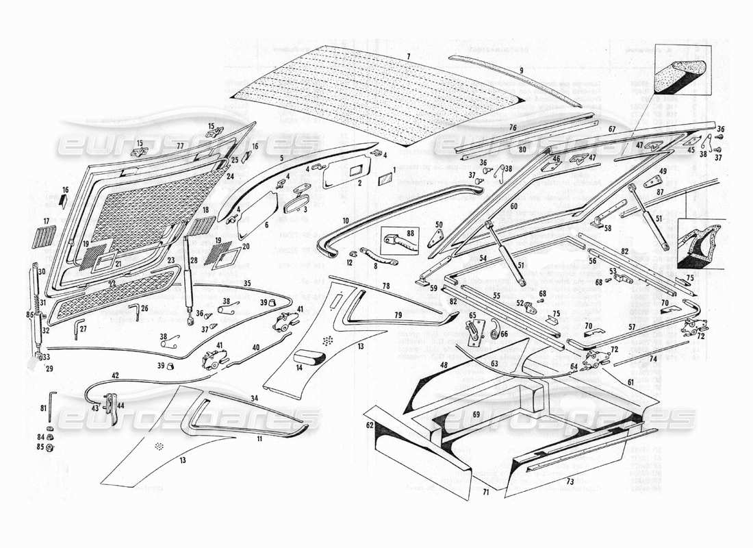 teilediagramm mit der teilenummer 116 bt 70393