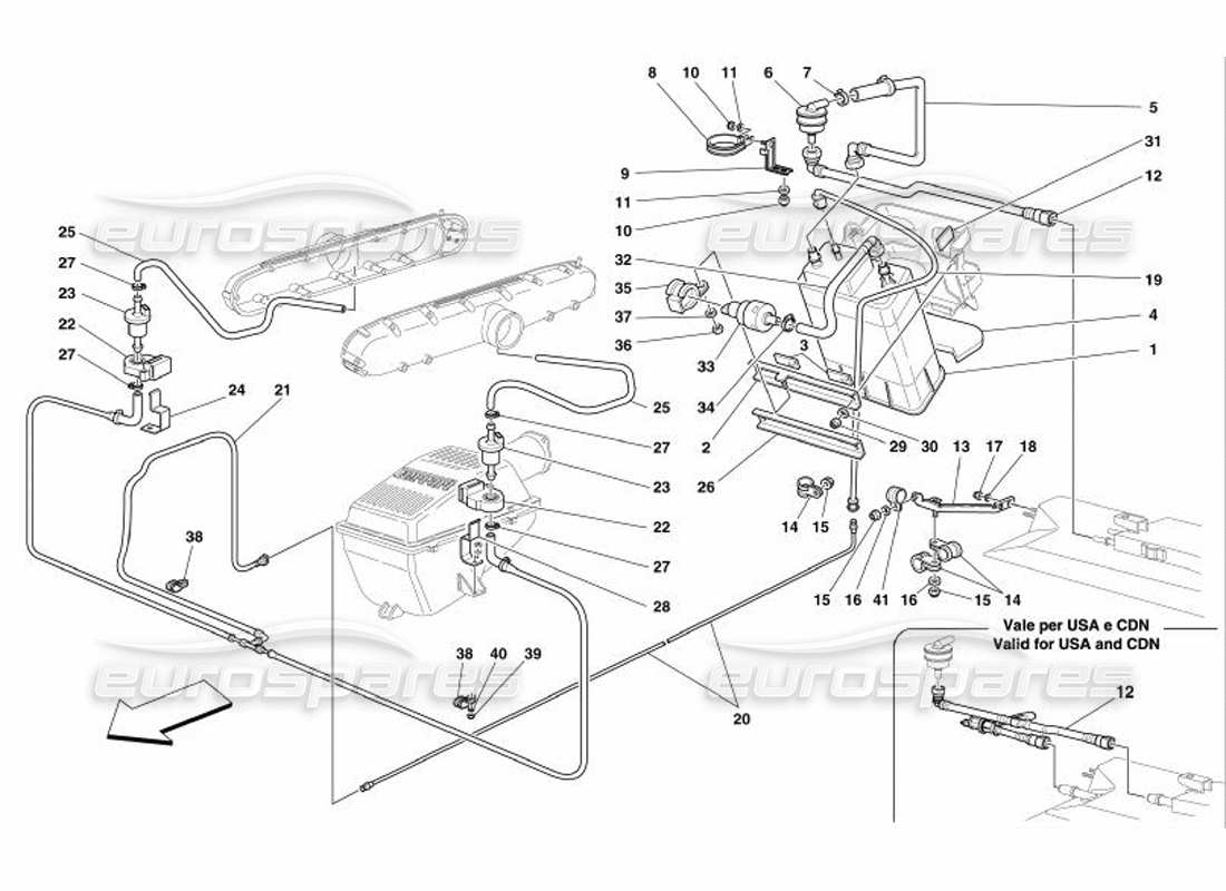 teilediagramm mit der teilenummer 66075700