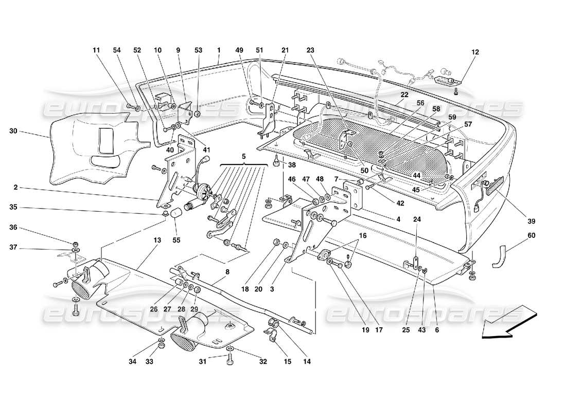 teilediagramm mit der teilenummer 63870600