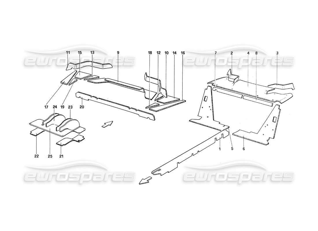 teilediagramm mit der teilenummer 61663800