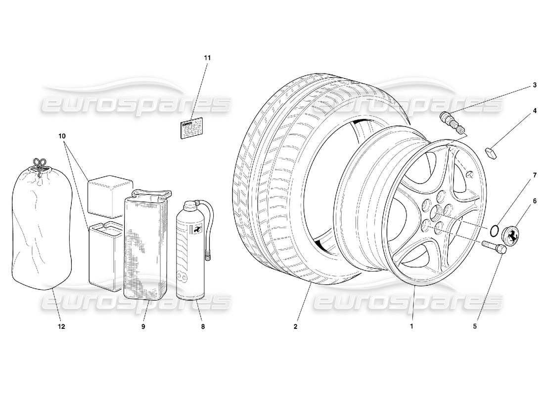 teilediagramm mit der teilenummer 155041