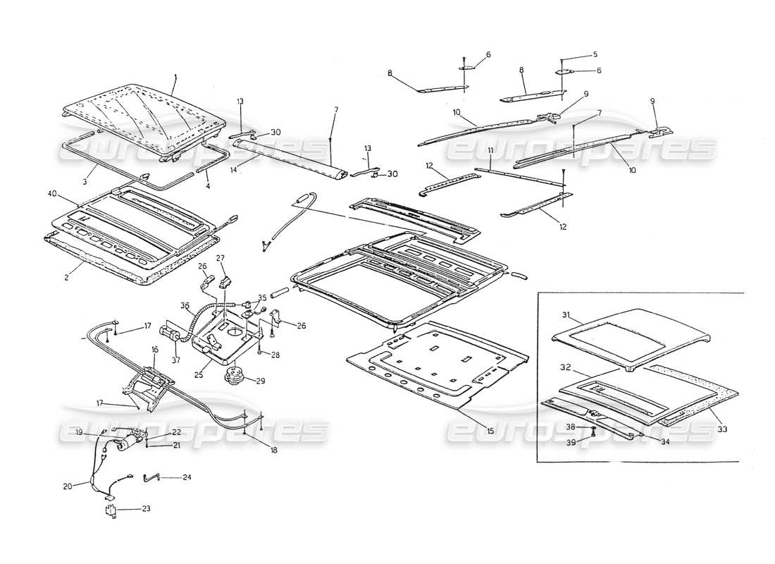 teilediagramm mit der teilenummer 322520715