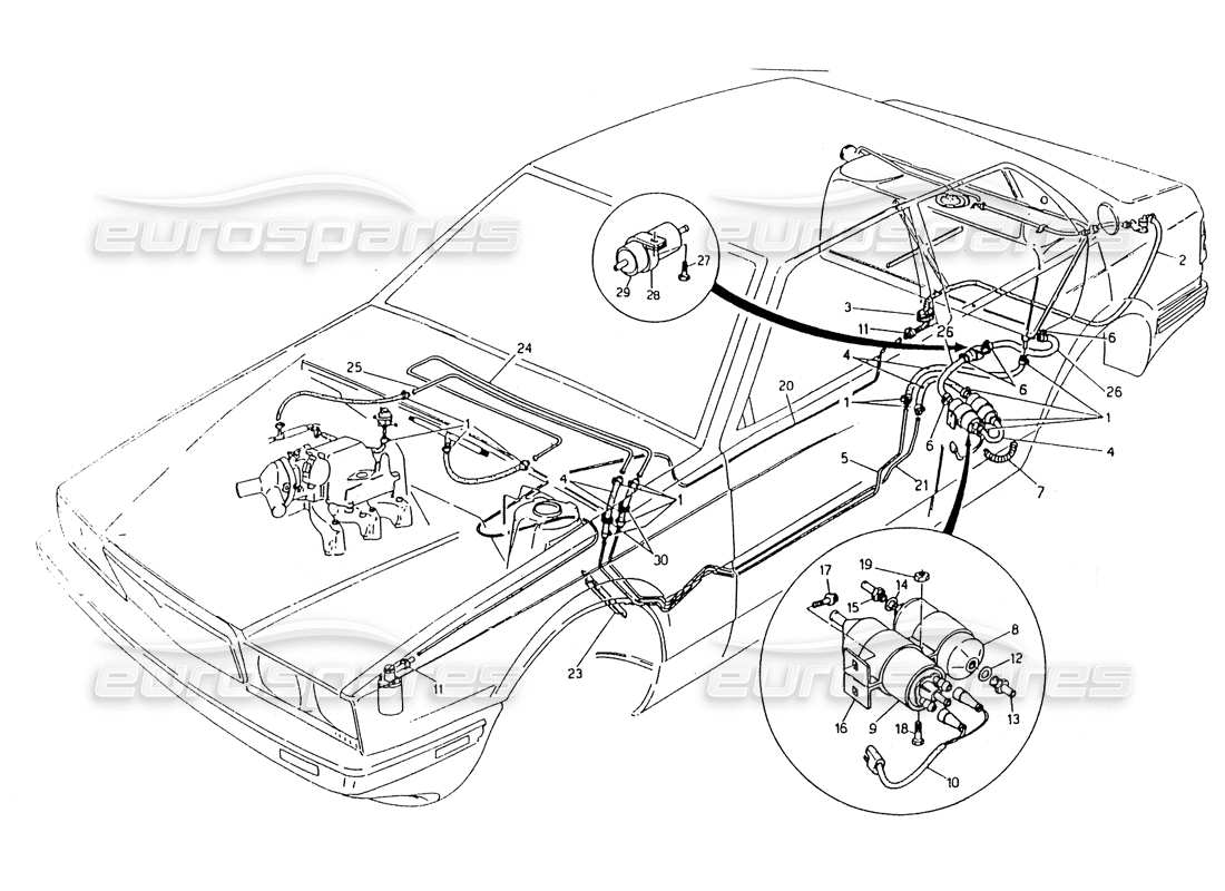 teilediagramm mit der teilenummer 186402024