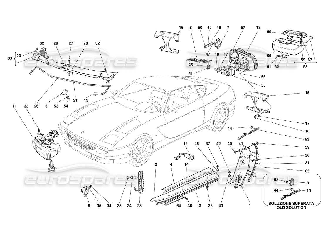 teilediagramm mit der teilenummer 64242700