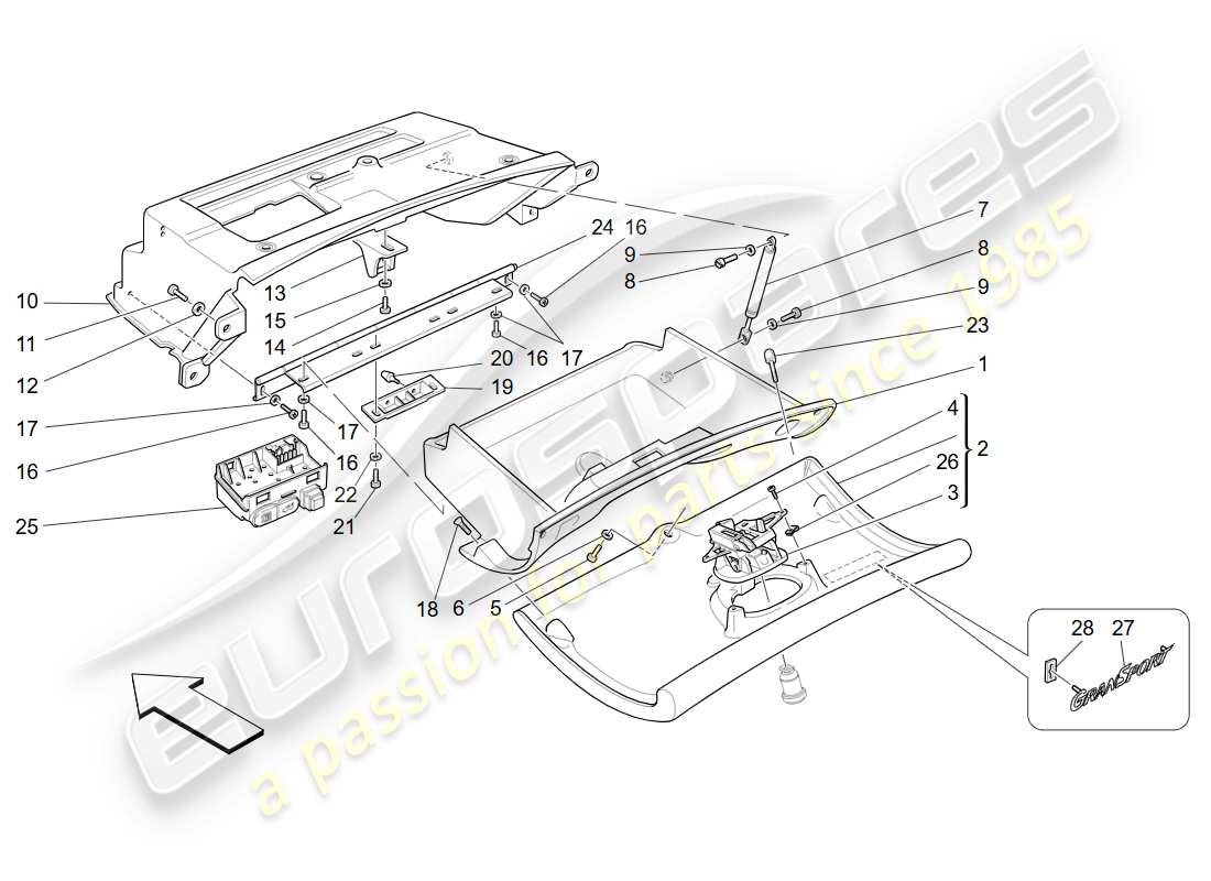 teilediagramm mit der teilenummer 68157600