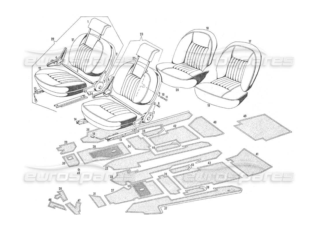 teilediagramm mit der teilenummer 116 bp 69394