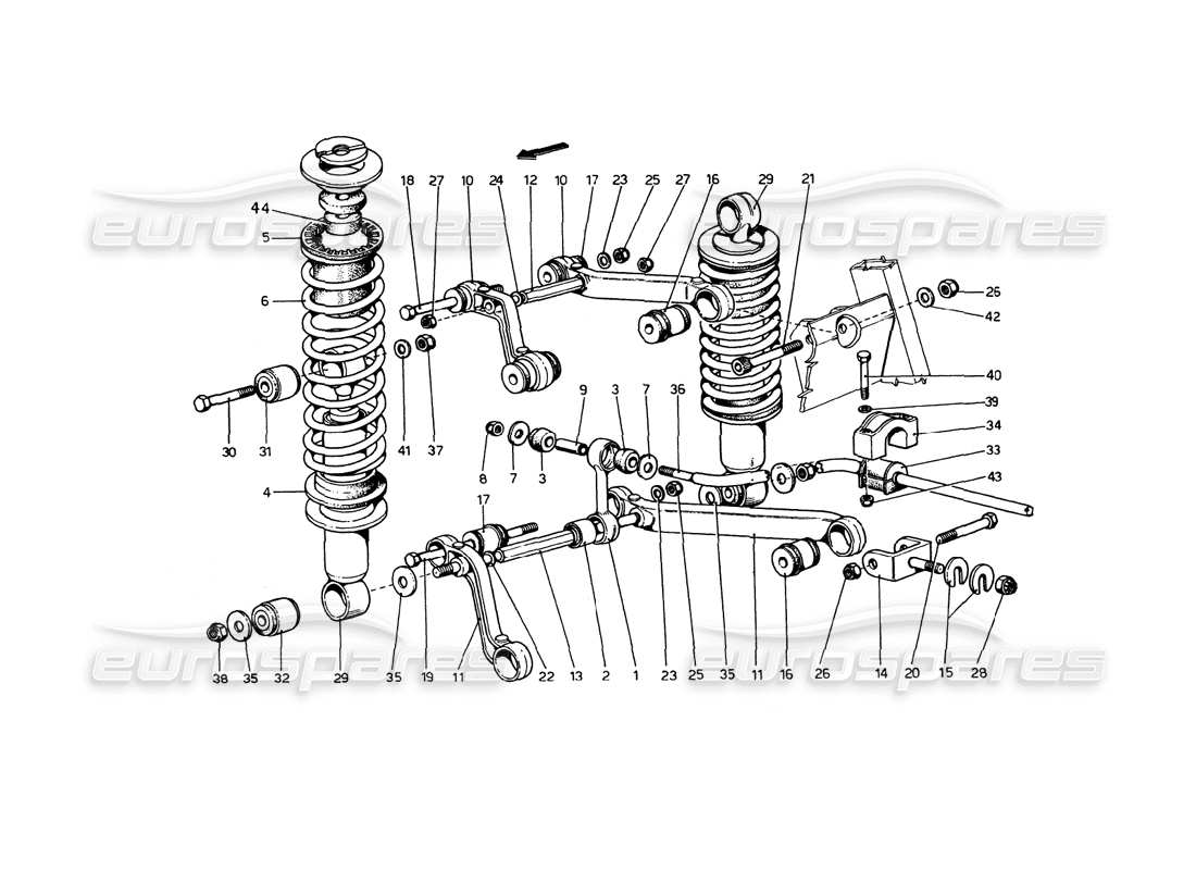 teilediagramm mit der teilenummer 103132