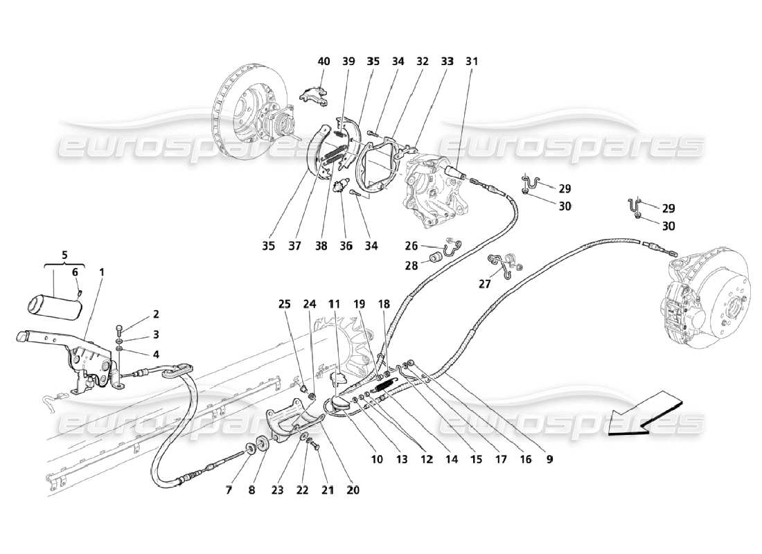 teilediagramm mit der teilenummer 234658