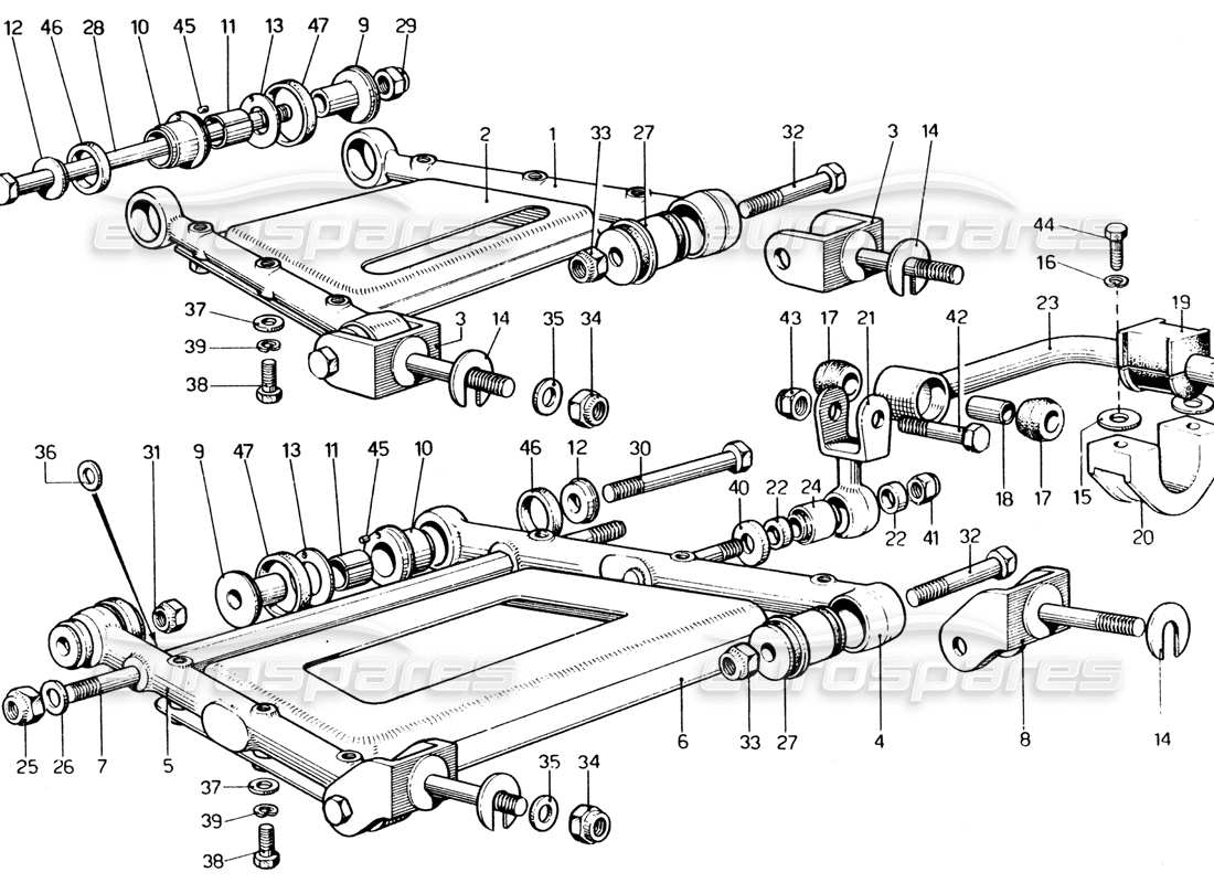 teilediagramm mit der teilenummer 103864