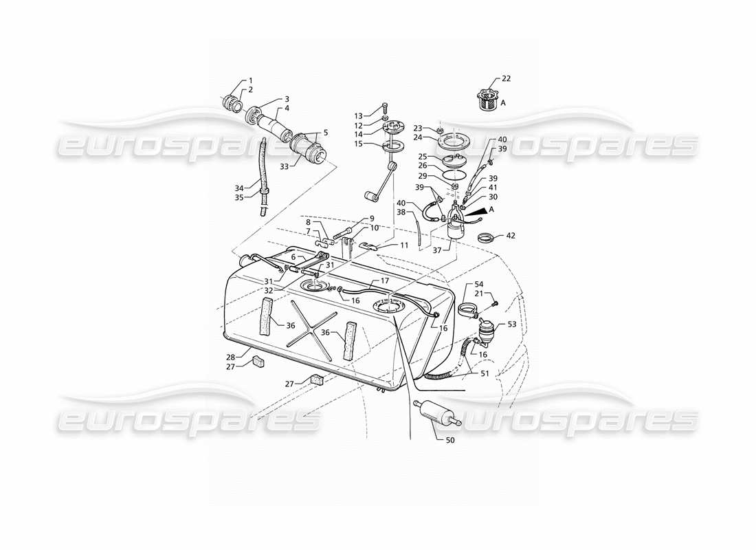 teilediagramm mit der teilenummer 136220043