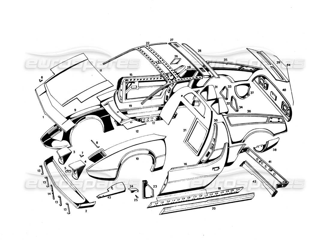 teilediagramm mit der teilenummer 117 bt 76945