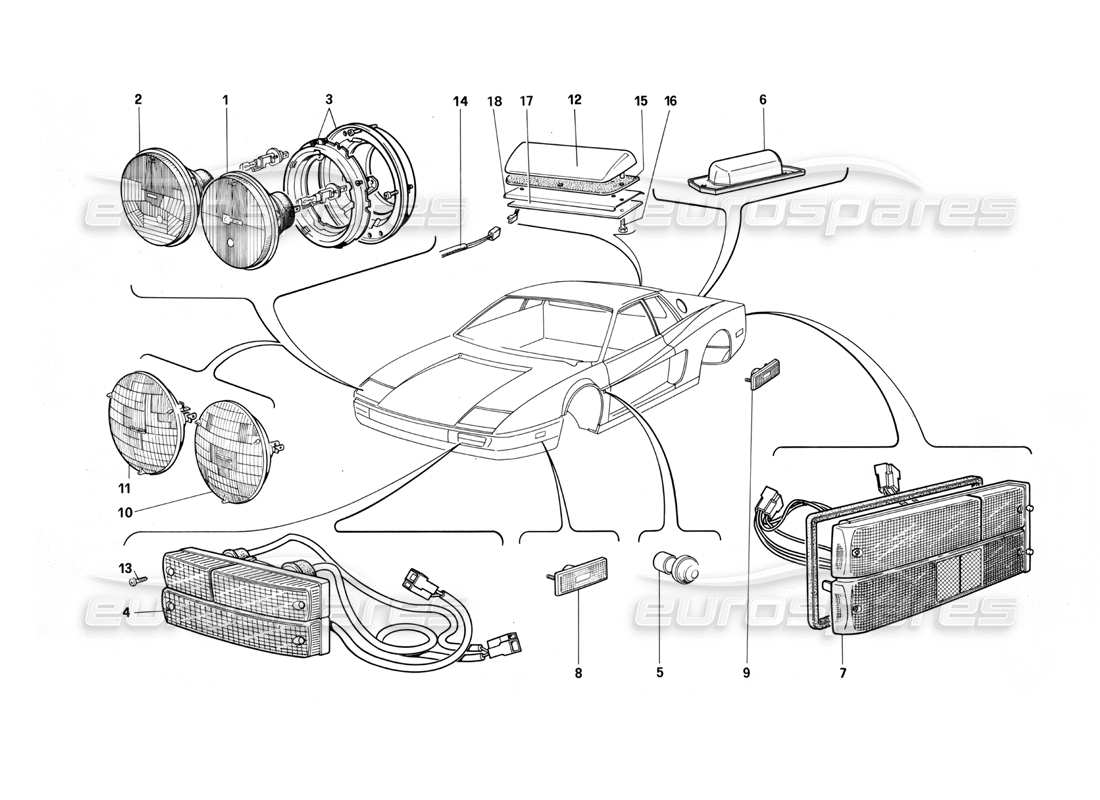 teilediagramm mit der teilenummer 61652500