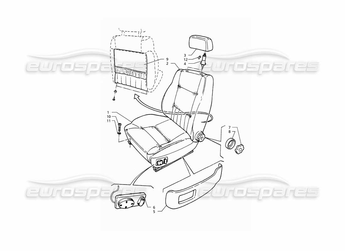 teilediagramm mit der teilenummer 376900310