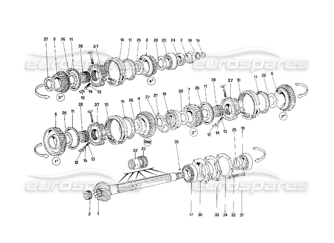 teilediagramm mit der teilenummer 122080