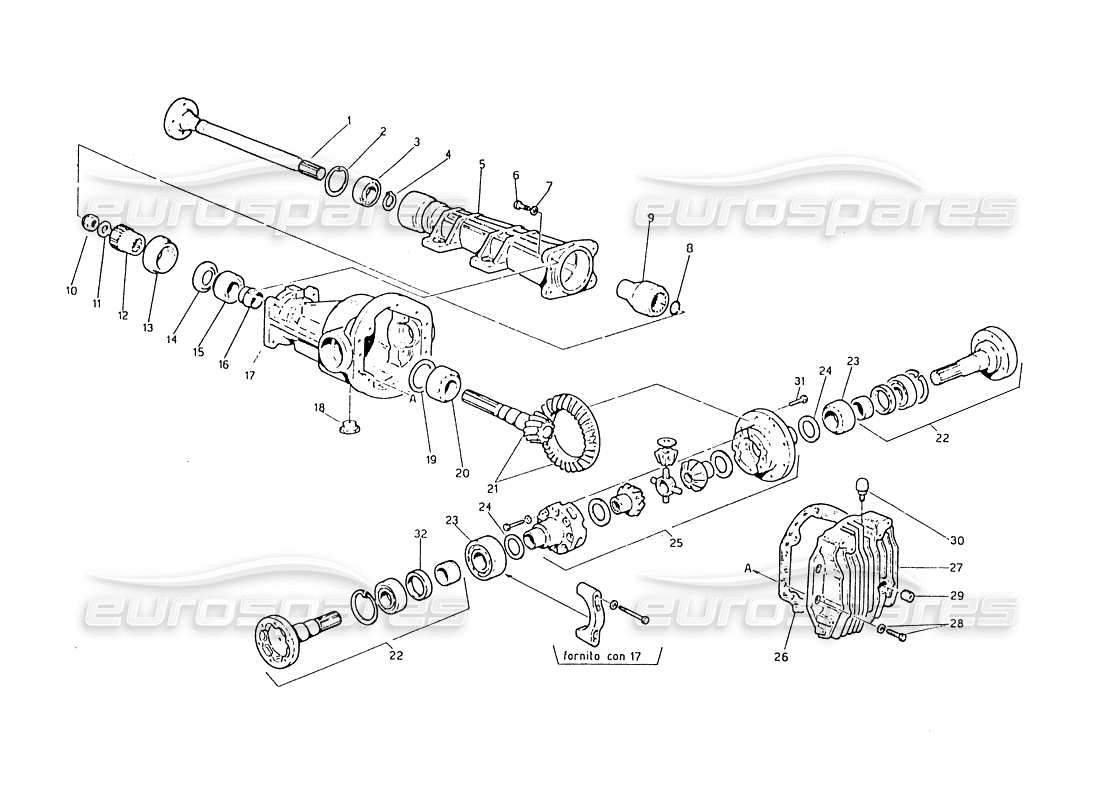 teilediagramm mit der teilenummer 316220360