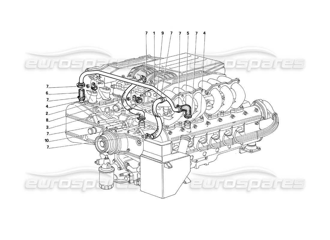 teilediagramm mit der teilenummer 124646