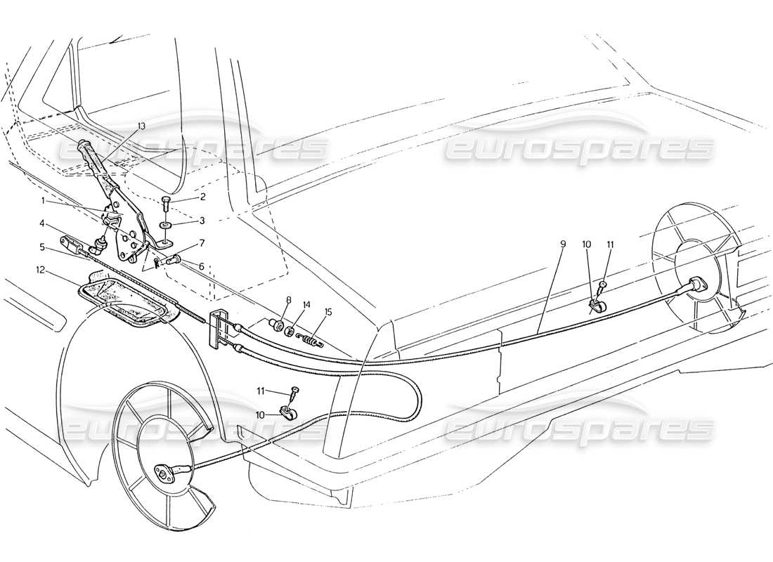 teilediagramm mit der teilenummer 328012354