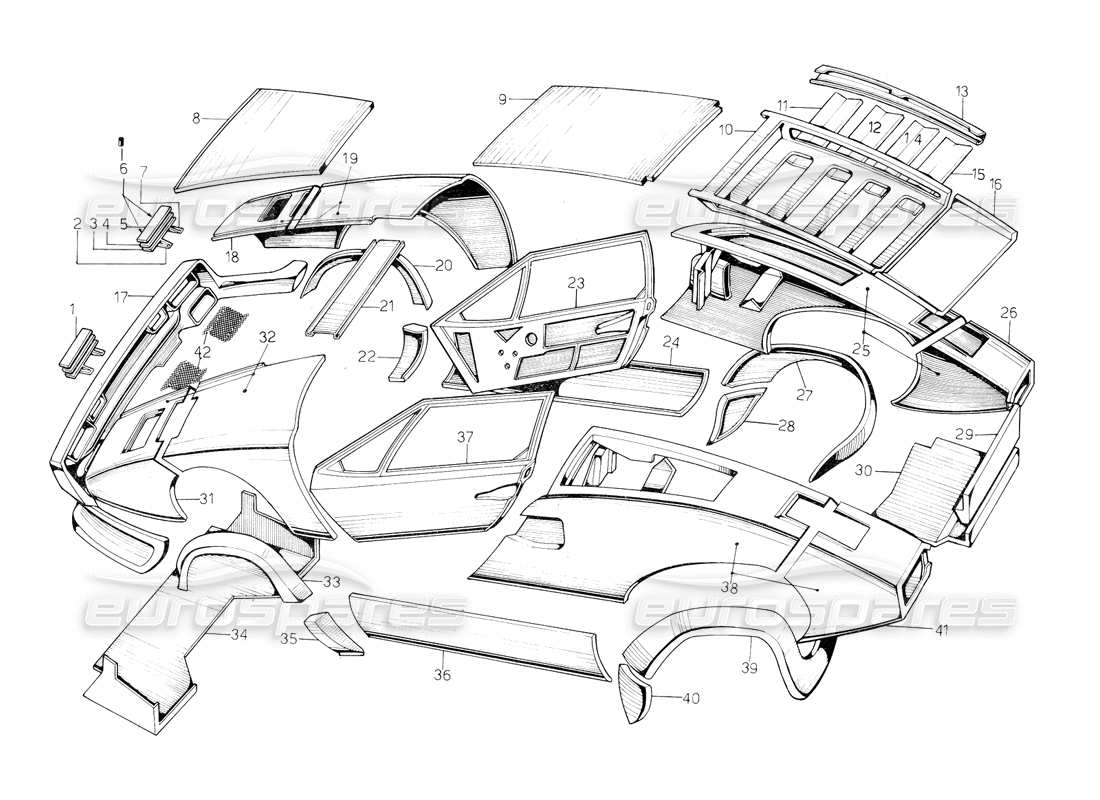 teilediagramm mit der teilenummer l5000wing