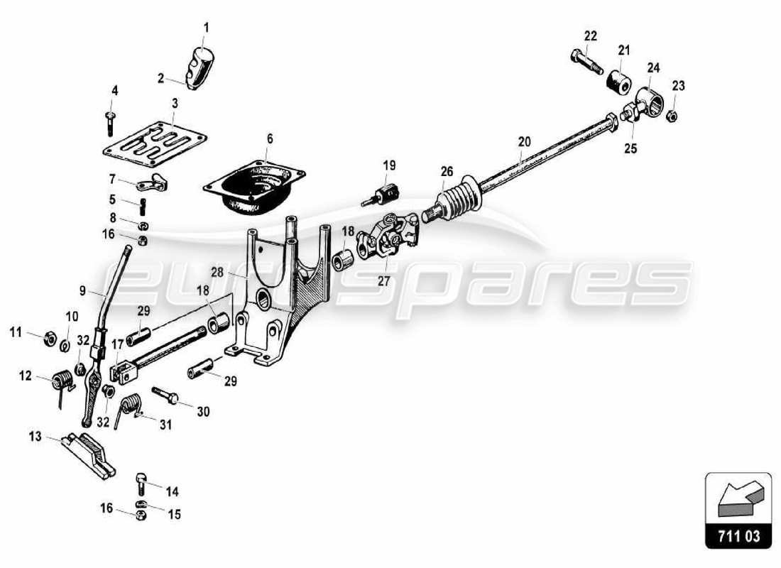 teilediagramm mit der teilenummer vn-03725