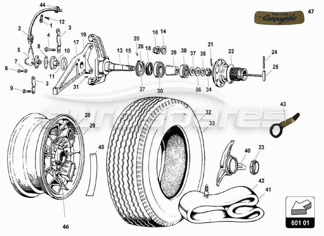 teilediagramm mit der teilenummer 005108078g