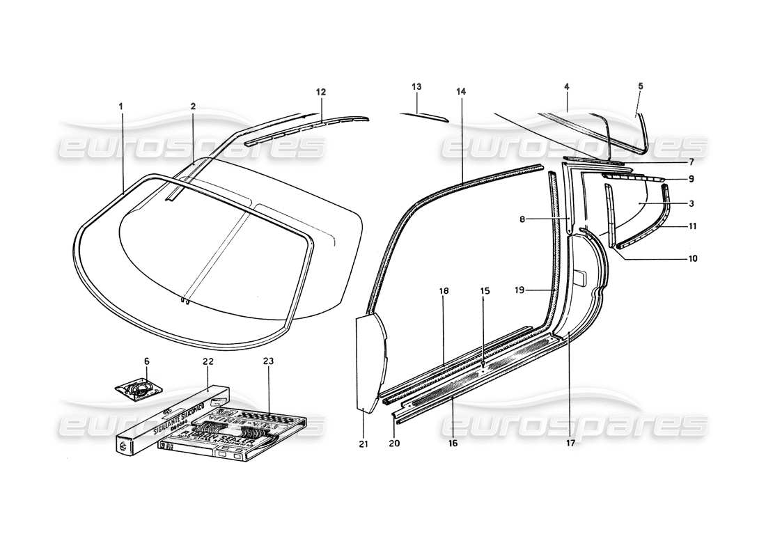 teilediagramm mit der teilenummer 500450