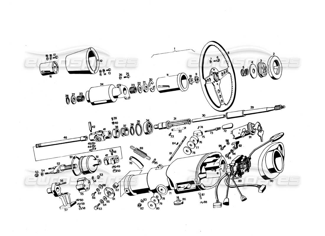 teilediagramm mit der teilenummer 117 gs 75981